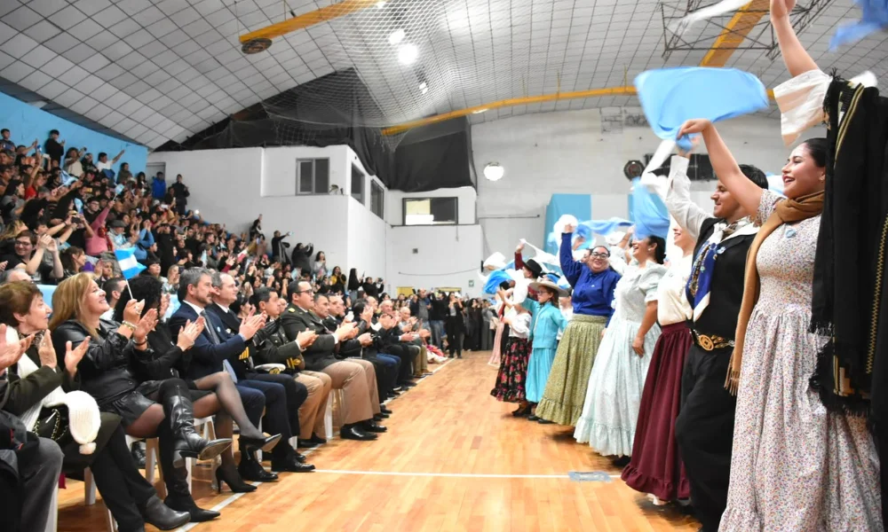 acto de julio en Trelew