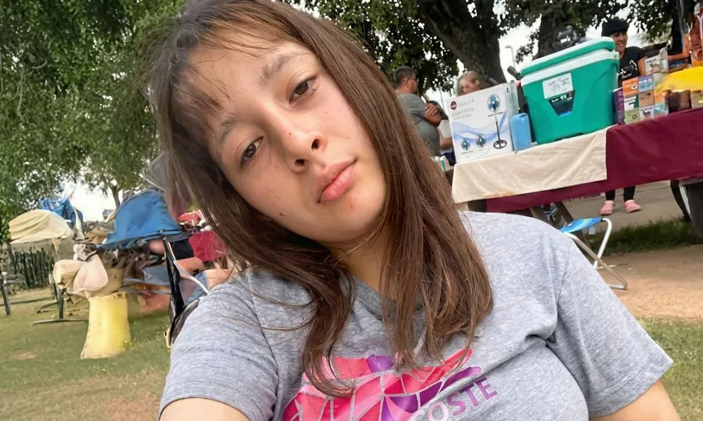 Adolescente estuvo como NN en una morgue foto reeditada por LA17