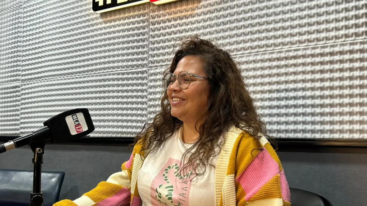 Fernanda Salgado, integrante de la Biblioteca Popular Agustín Pujol de Puerto Madryn