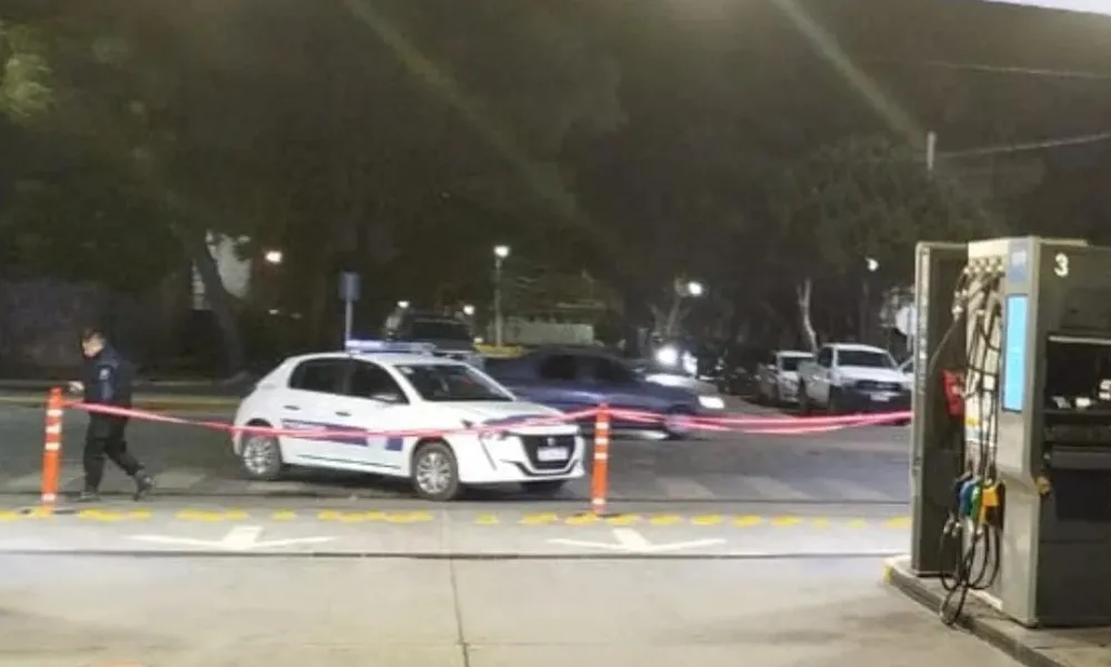 Estación de servicio en Comodoro Rivadavia