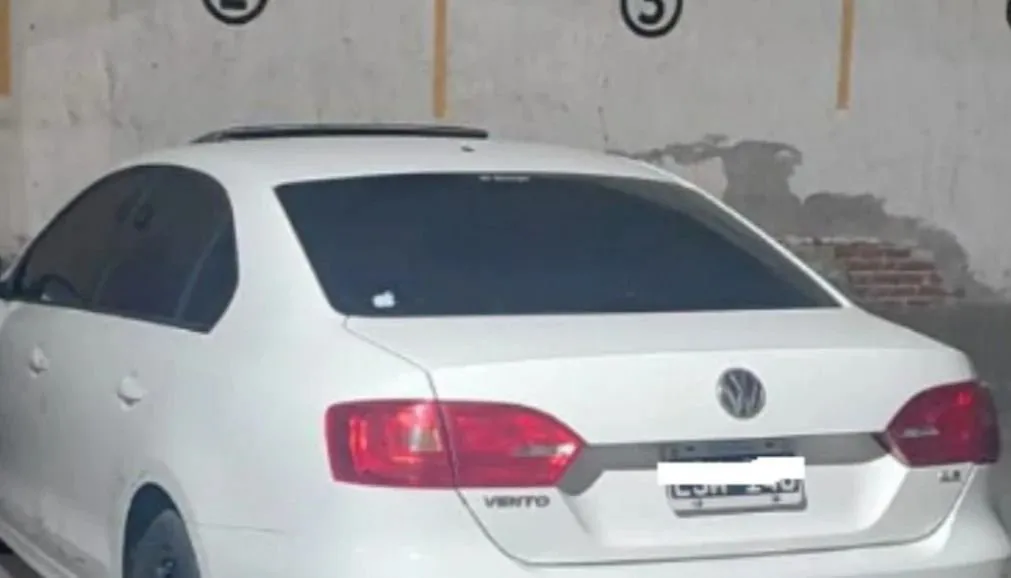 VW Vento secuestrado en operativo policial en Comodoro Rivadavia