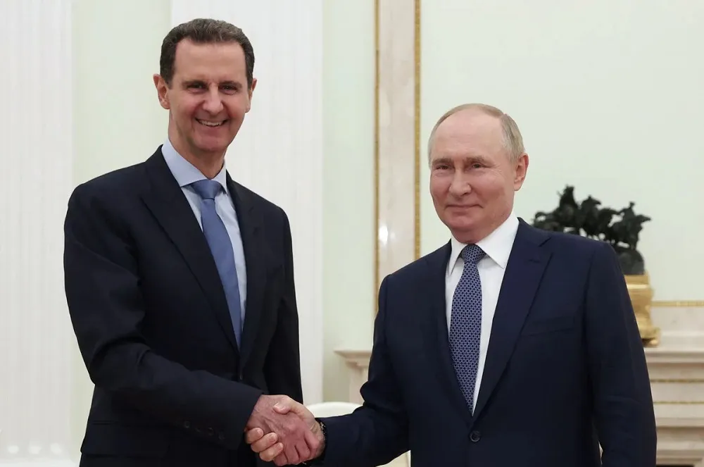 Al Assad en Rusia