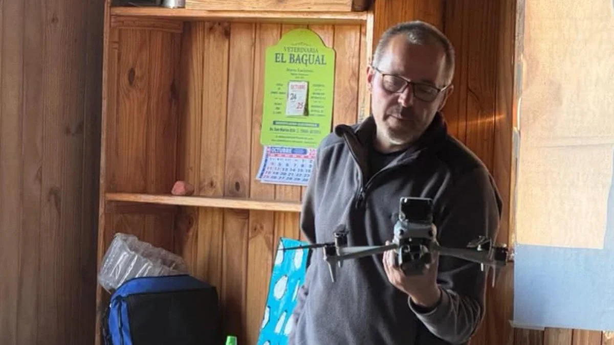 Santa Cruz utiliza drones para controlar poblacion de guanacos