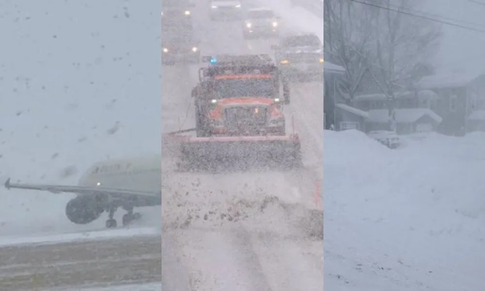 Tormenta de nieve en Estados Unidos