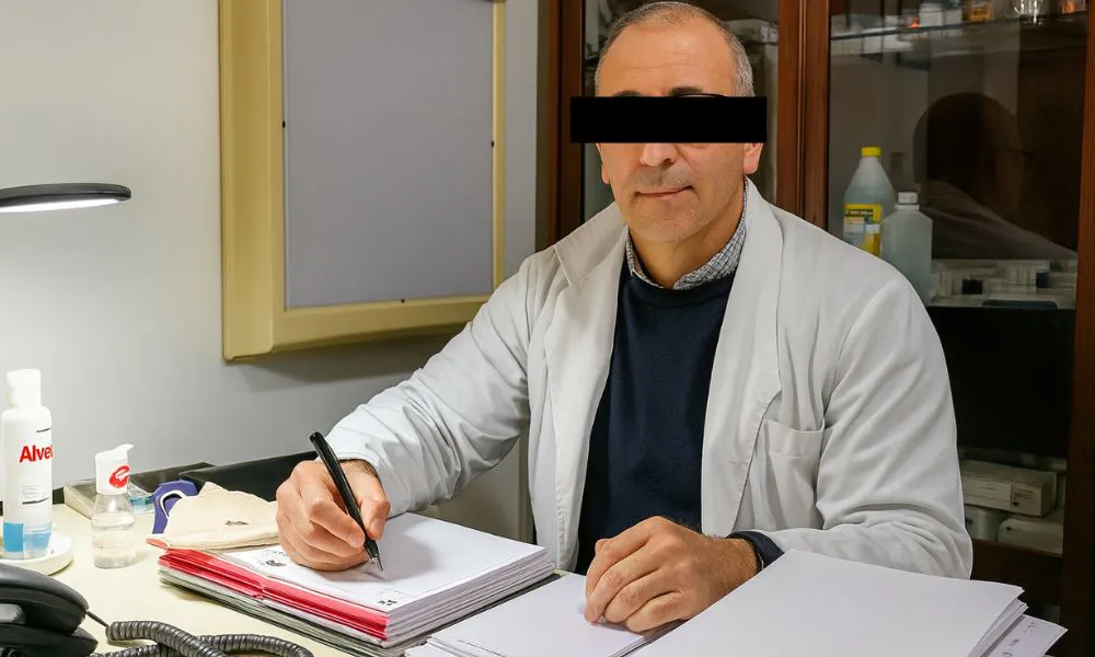 Ginecólogo Diego Clementi foto reeditada digitalmente