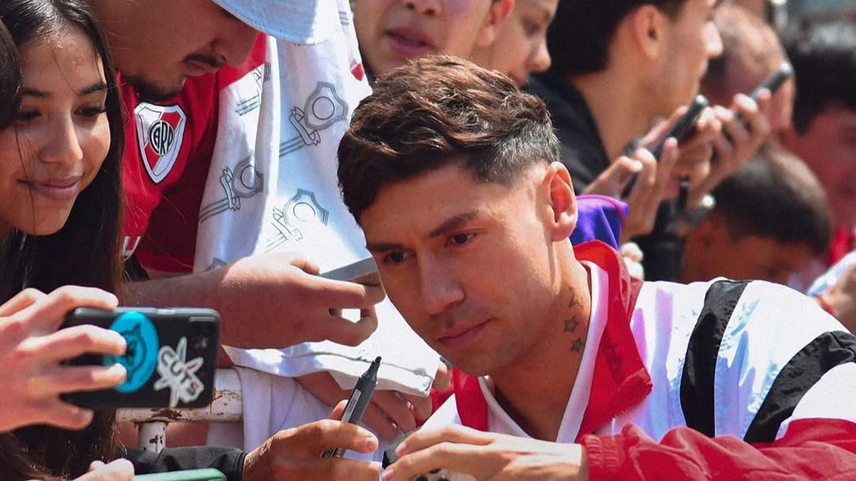 Gonzalo Montiel. Foto Club Atlético River Plate.
