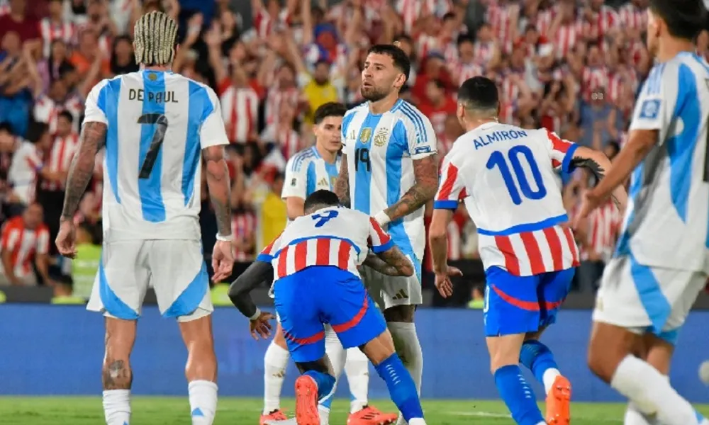 Argentina le ganó a Paraguay