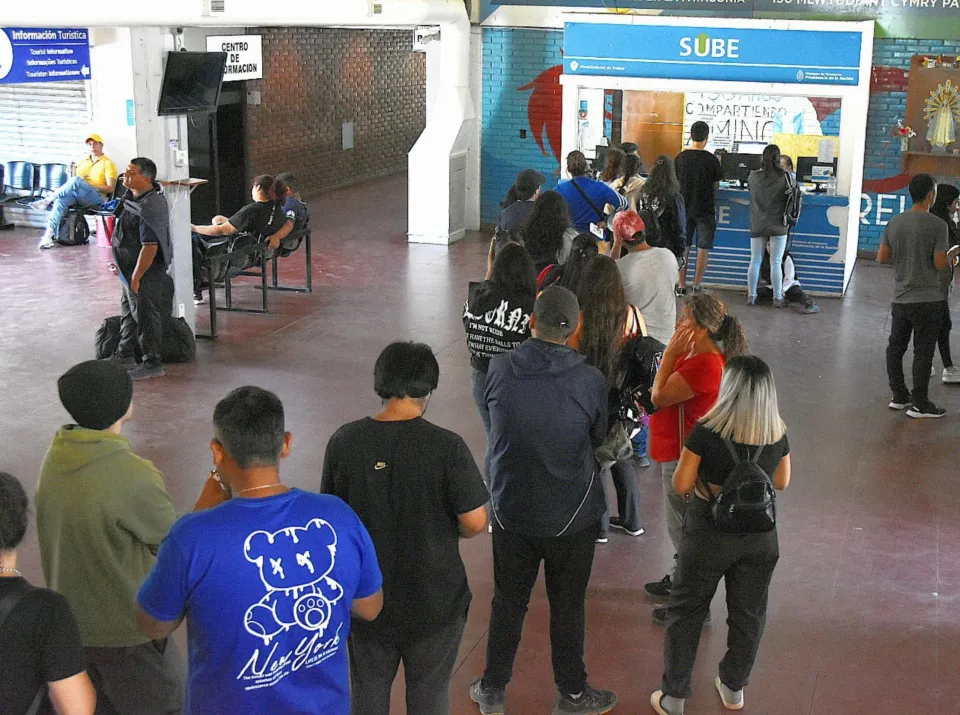 Terminal trelew sube