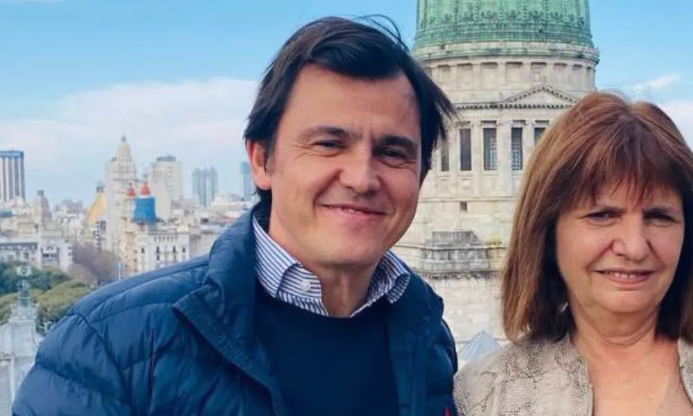 Santiago Hardie y Patricia Bullrich