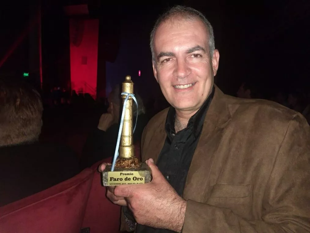 Diego Castro. Premios Faro de Oro 2018