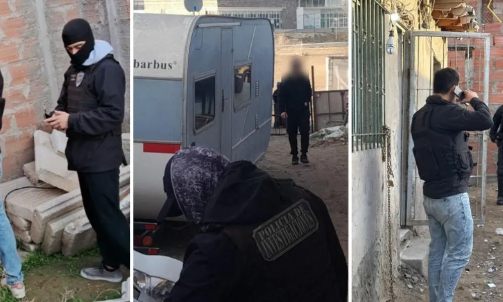 Allanamiento y secuestro de moto