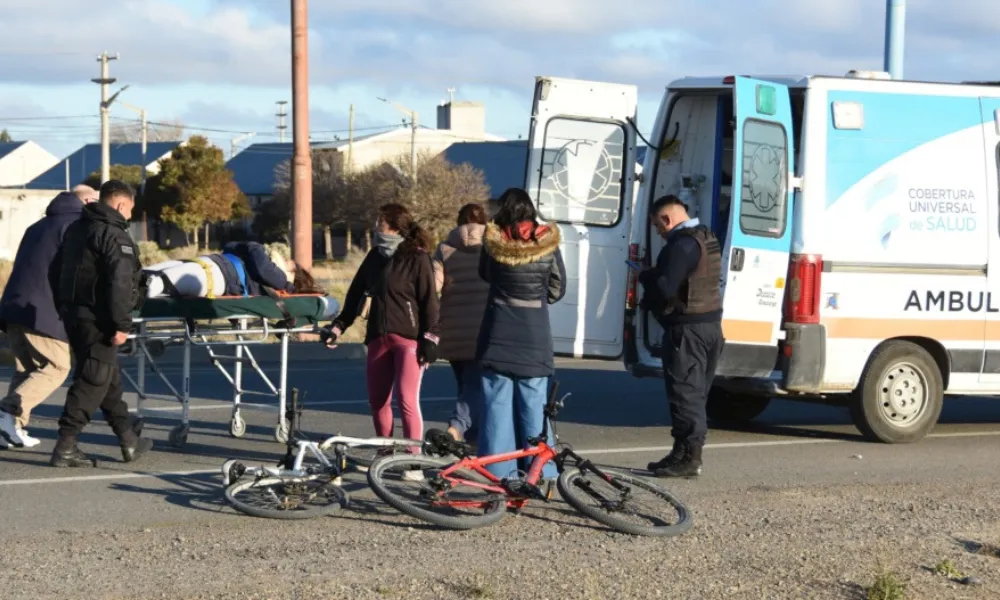 Ciclista atropellada