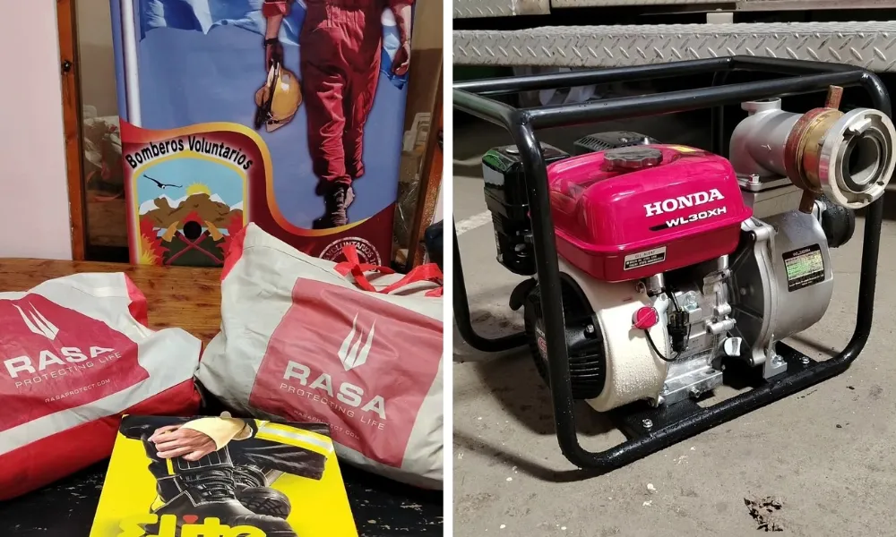 Equipamiento Bomberos de Epuyén