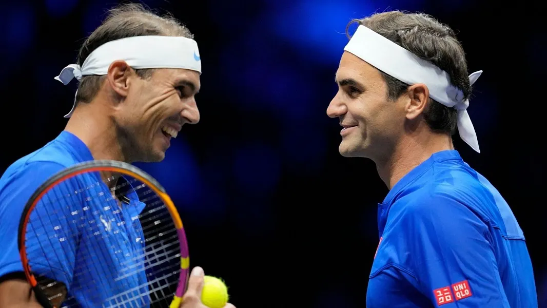 Rafael Nadal y Roger Federer