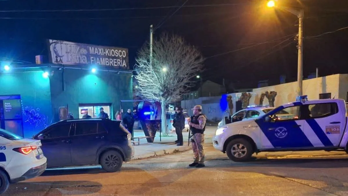 Asalto a Maxikiosco en Trelew
