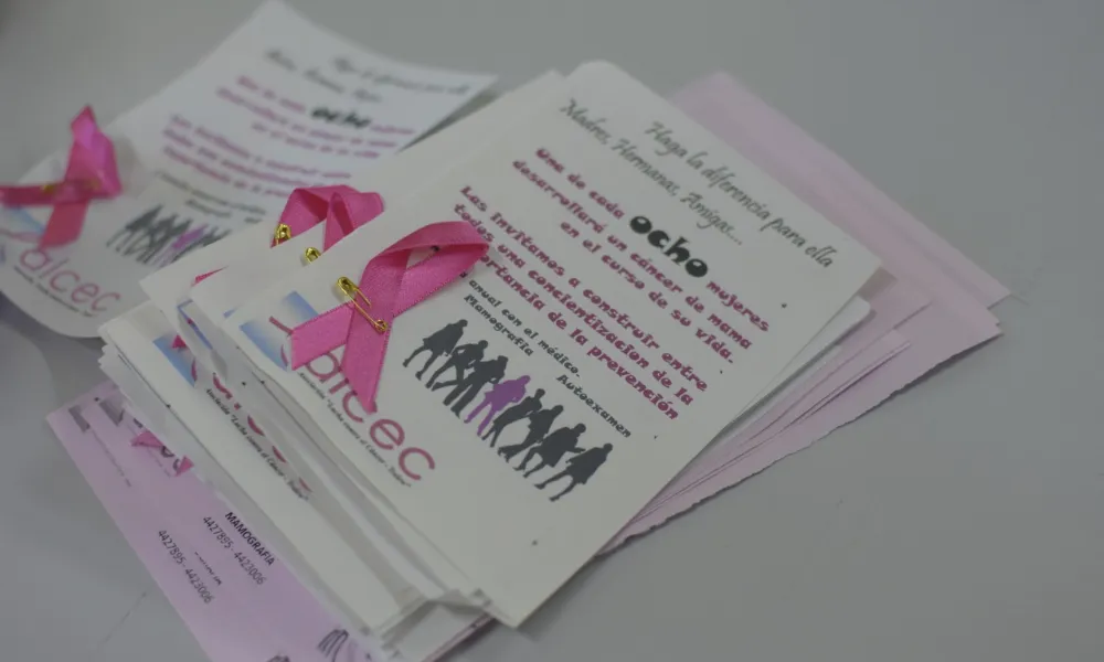 Taller sobre cancer de mama