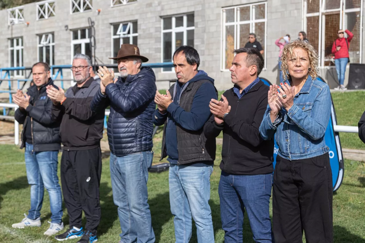 Othar Macharashvili y Maximiliano Sampaoli