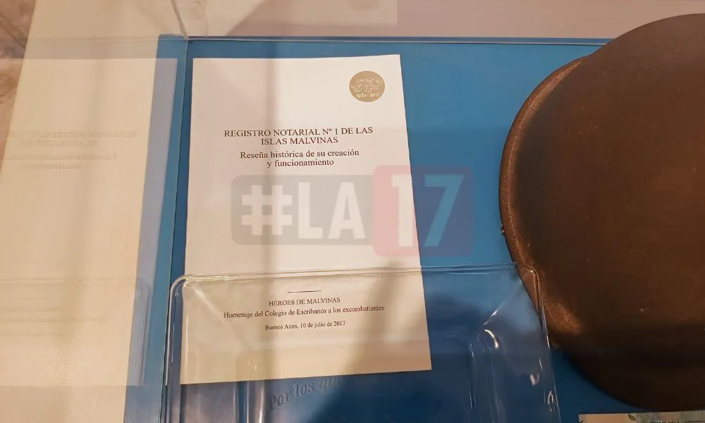 La17 en el Museo de Malvinas en del Centro de Veteranos Madryn 14