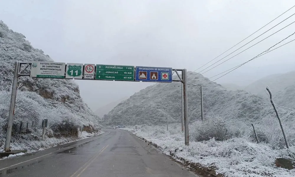 Frío extremo en Bolivia (Foto: Agencia Boliviana de Información)