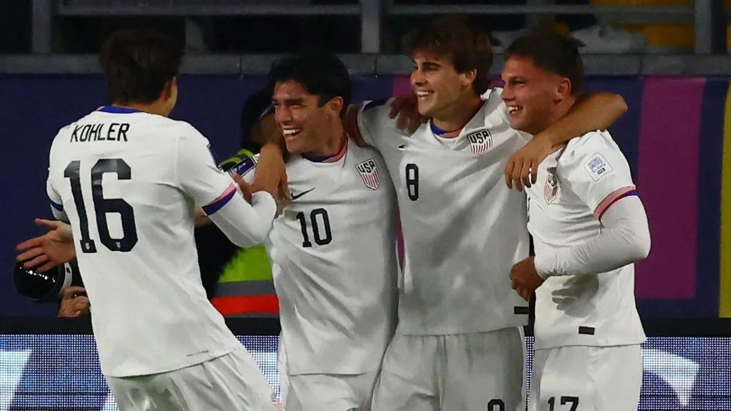 Estados Unidos debutó con una goleada histórica en el Mundial Sub 20.