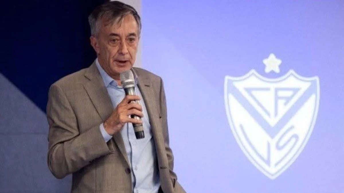 Nelson Pugliese, vicepresidente de Vélez.