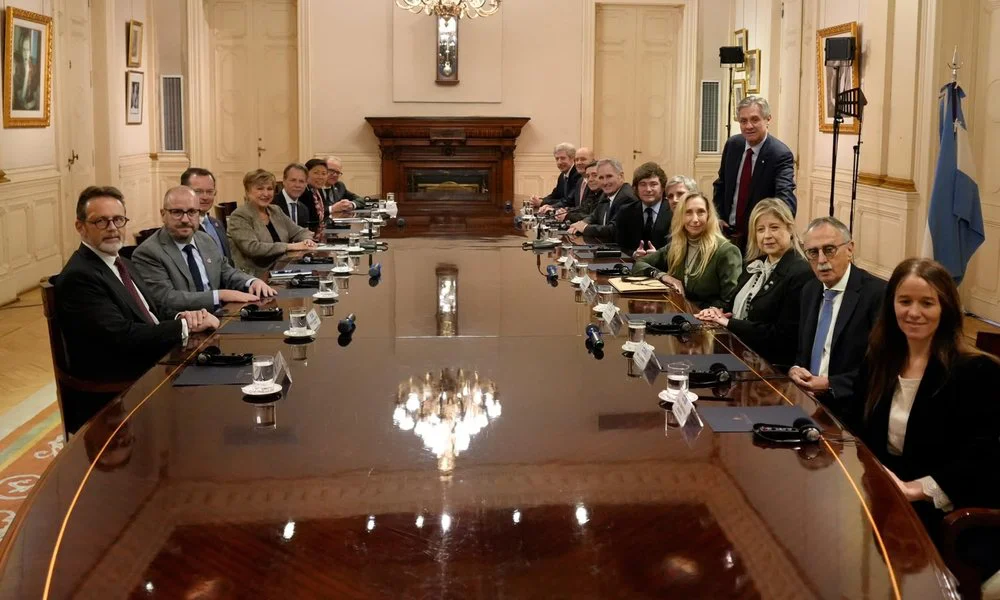 Reunión con la directora gerente del FMI, Kristalina Georgieva.