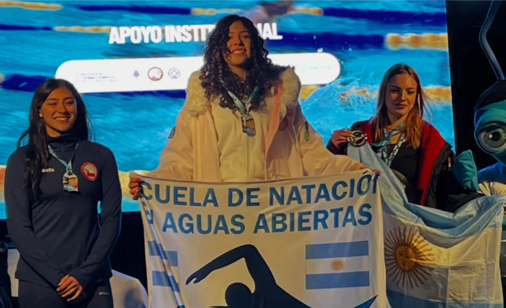 Julieta Klew. Foto Winter Swimming World Cup 2026.