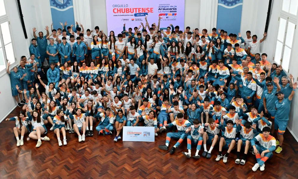 Más de 200 atletas representarán a Chubut
