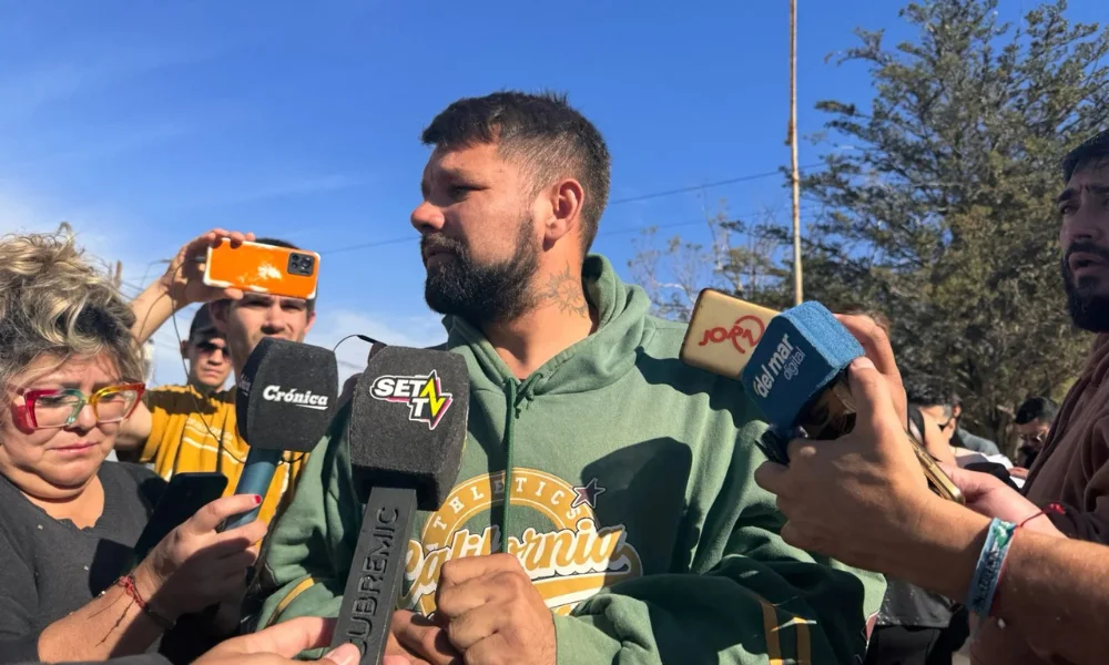 Luis, padre de Ángel. Foto Del Mar