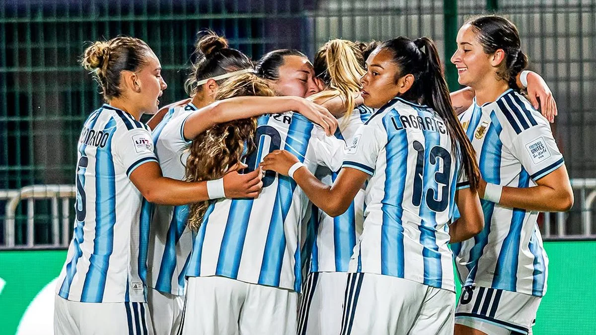Selección argentina femenina Mundial Sub 17.