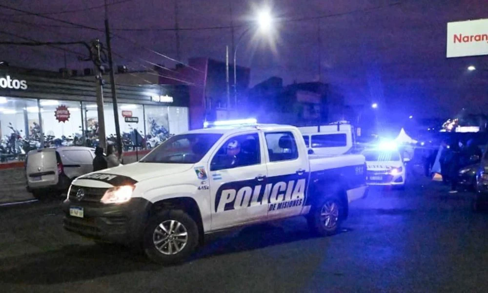 Patrullero de la Policía de Misiones. Foto Clarín