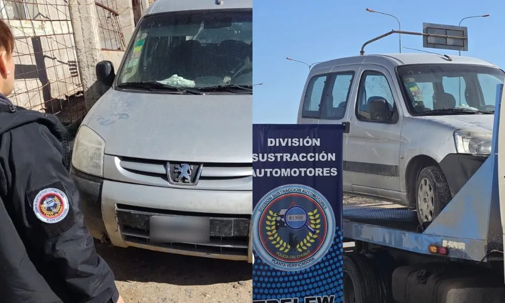 Peugeot adulterada y con pedido de secuestro