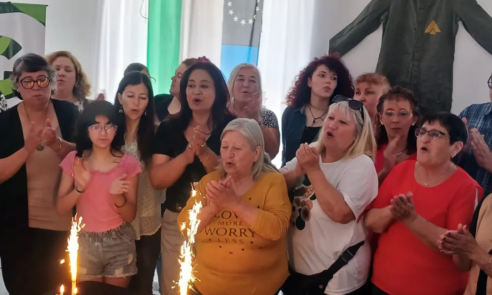 Festejo aniversario de Sierra Grande