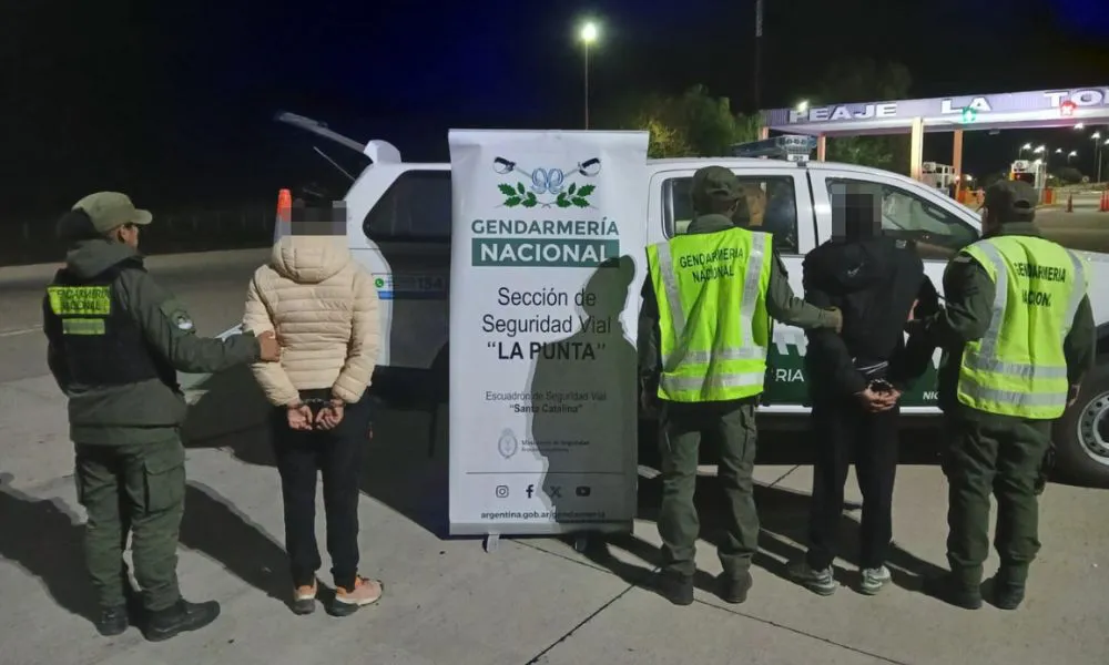 Detuvieron a dos personas con droga en San Luis y secuestraron más estupefacientes en otros controles