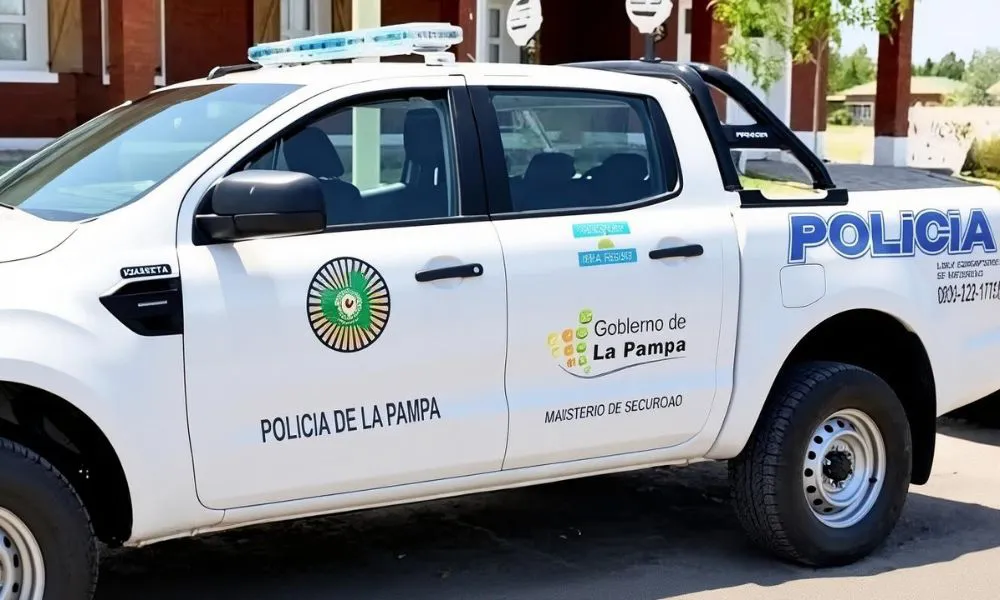 Patrullero de la policía de La Pampa