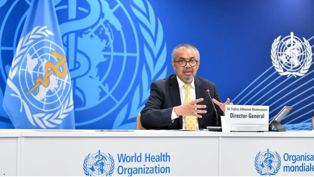 El director general de la OMS, Tedros Adhanom Ghebreyesus. Foto Agencia NA (Xinhua)