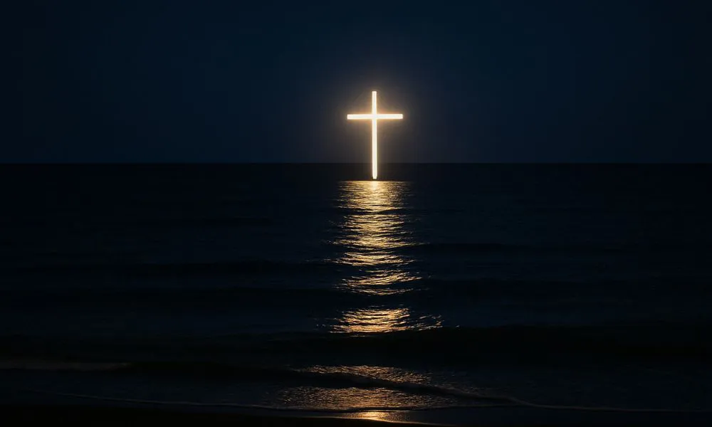 Imágen ilustritiva sobre el vía crucis submarino