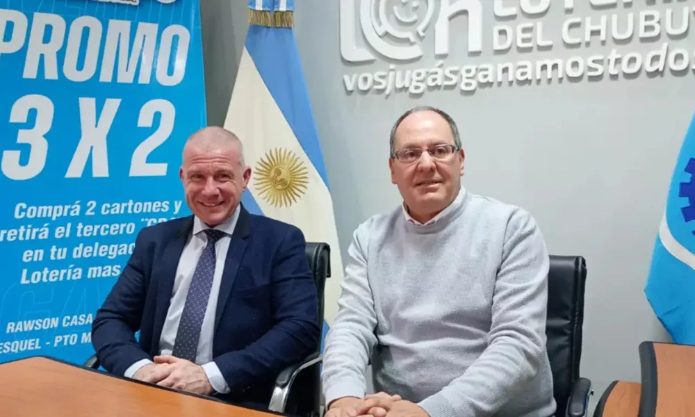 Presentación del Telebingo en Gaiman