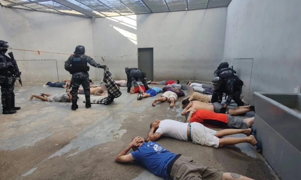Requisa en el pabellón N°9
