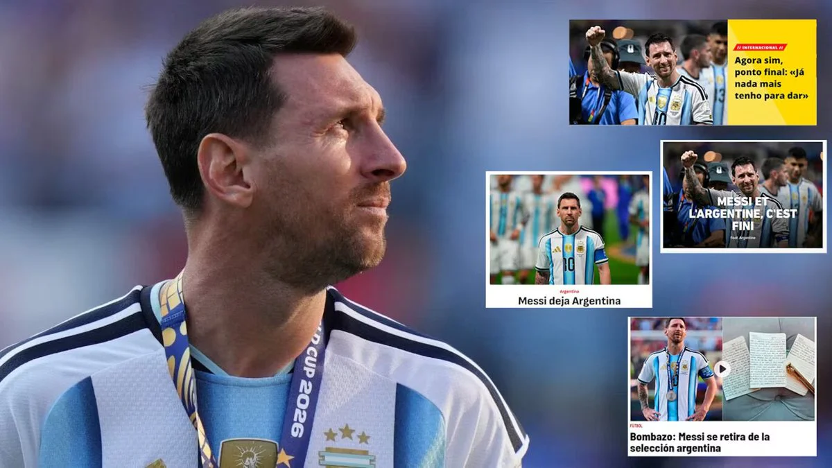 Despedida Messi repercusión mundial
