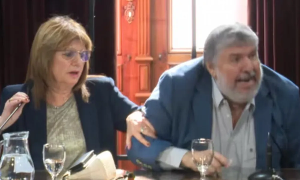 Patricia Bullrich y José Mayans