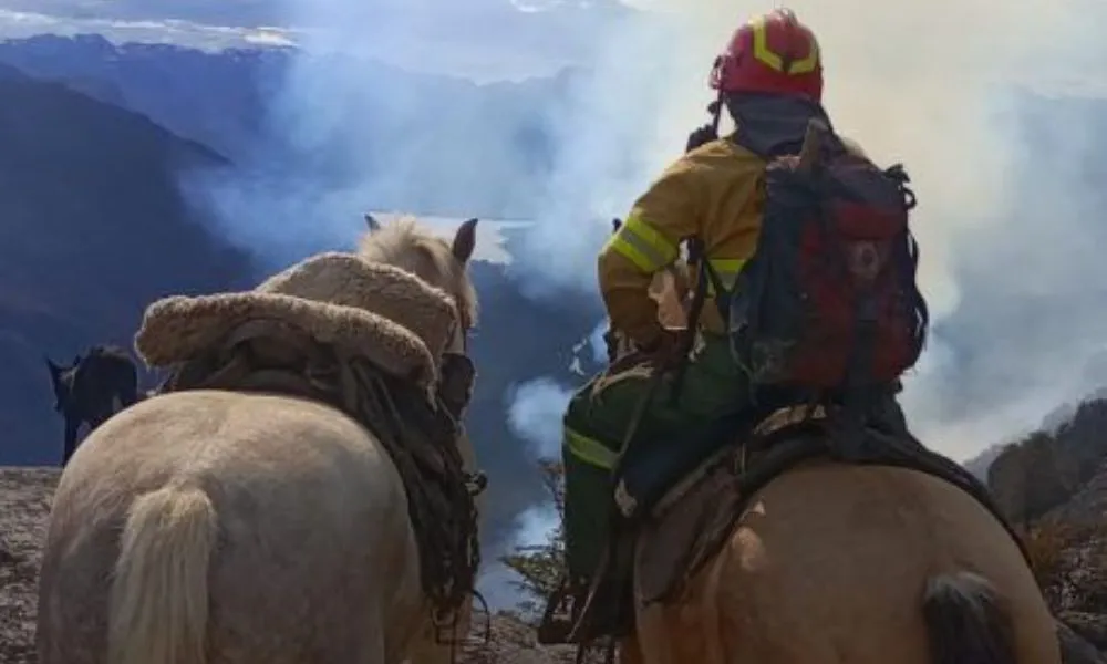 Incendio Nahuel Huapi febrero 2025