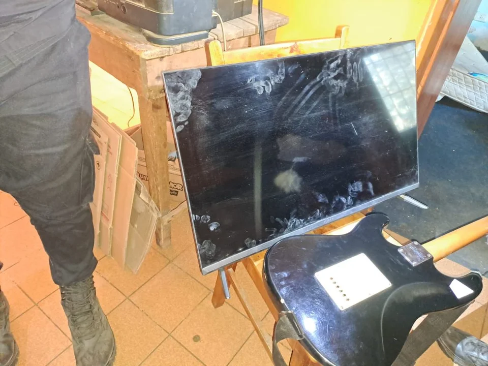 Elementos secuestrados por la policía