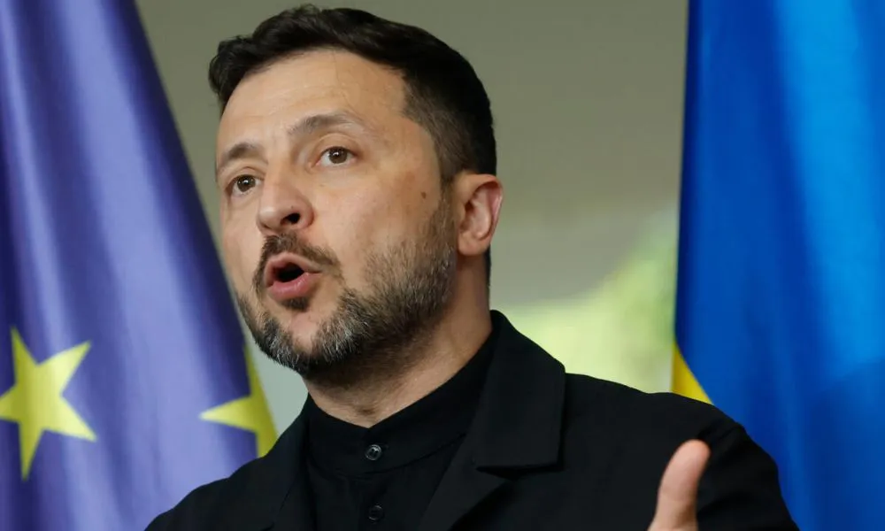 Volodímir Zelenski (Foto:© Odd Andersen, AFP / France 24)