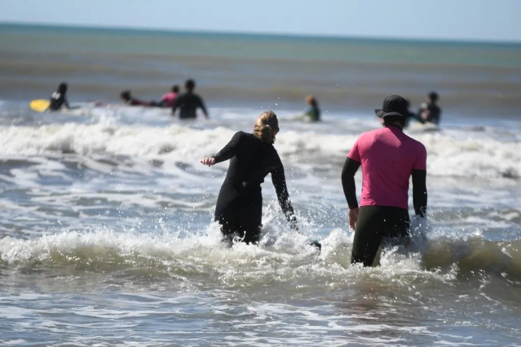 surf en Playa Unión
