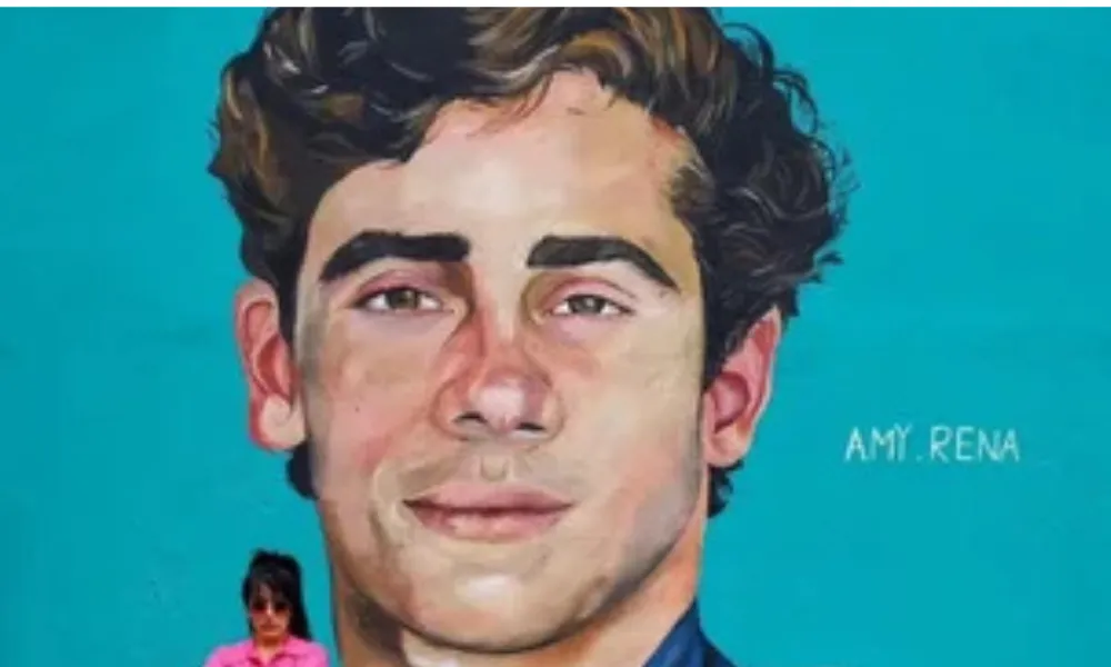 El mural de Colapinto 