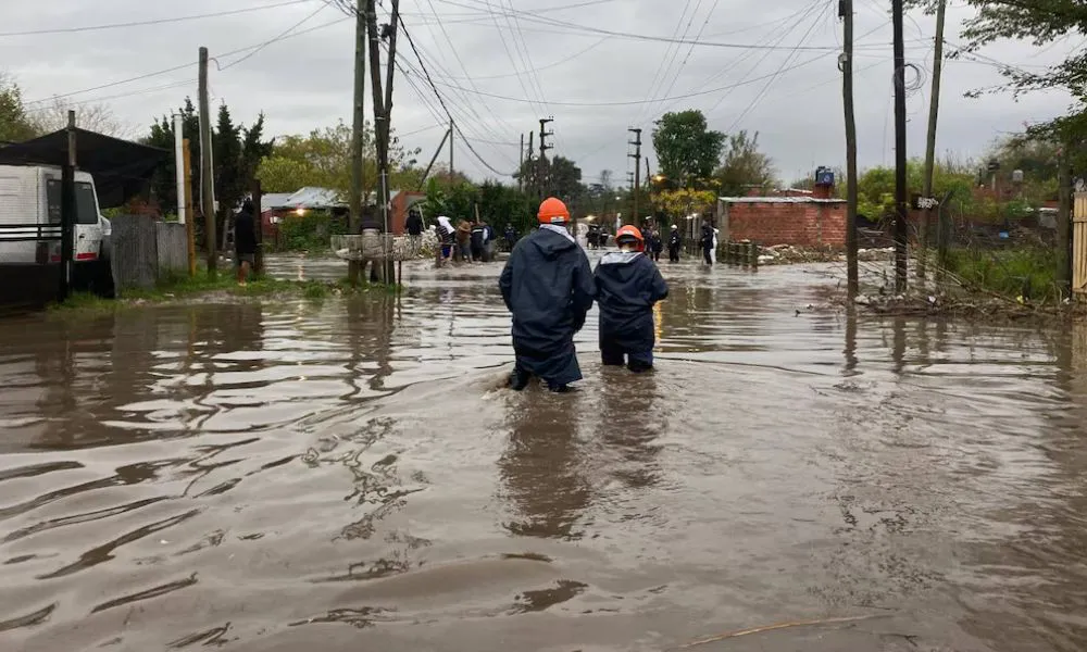 Inundaciones en Buenos Aires Foto Infobae