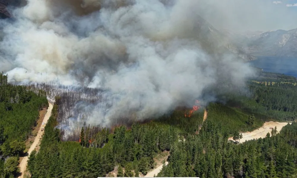 incendio en Epuyén