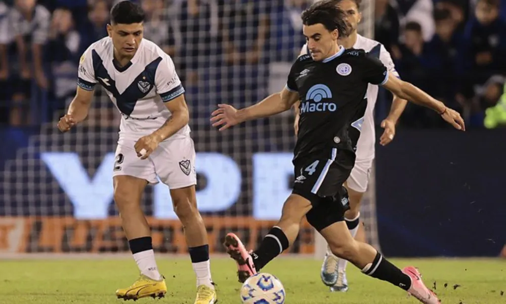 Velez empato con Belgrano 1 a 1