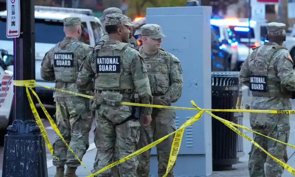 Dos soldados mueren en tiroteo en Washington